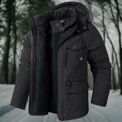 Premium Plush Sherpa Hooded Jacket