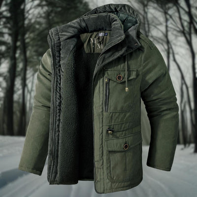 Premium Plush Sherpa Hooded Jacket
