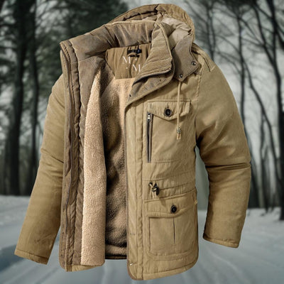 Premium Plush Sherpa Hooded Jacket