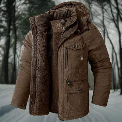 Premium Plush Sherpa Hooded Jacket
