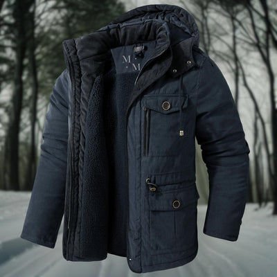 Premium Plush Sherpa Hooded Jacket