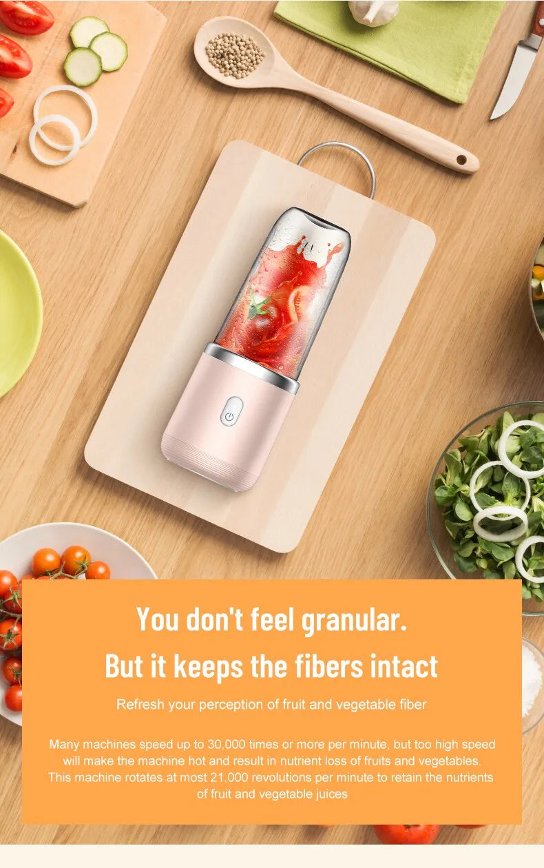 Portable Blender Electric Juicer