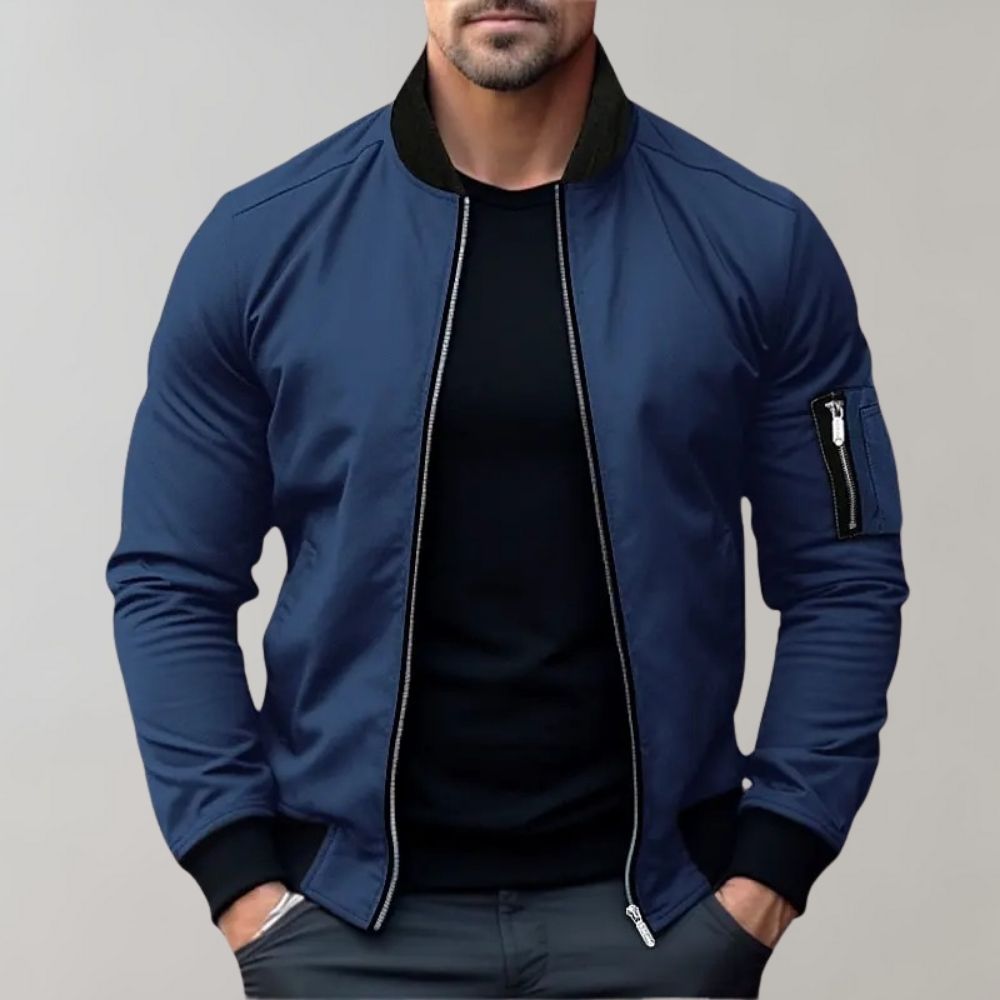 Men's Lightweight Stylish Bomber Jacket