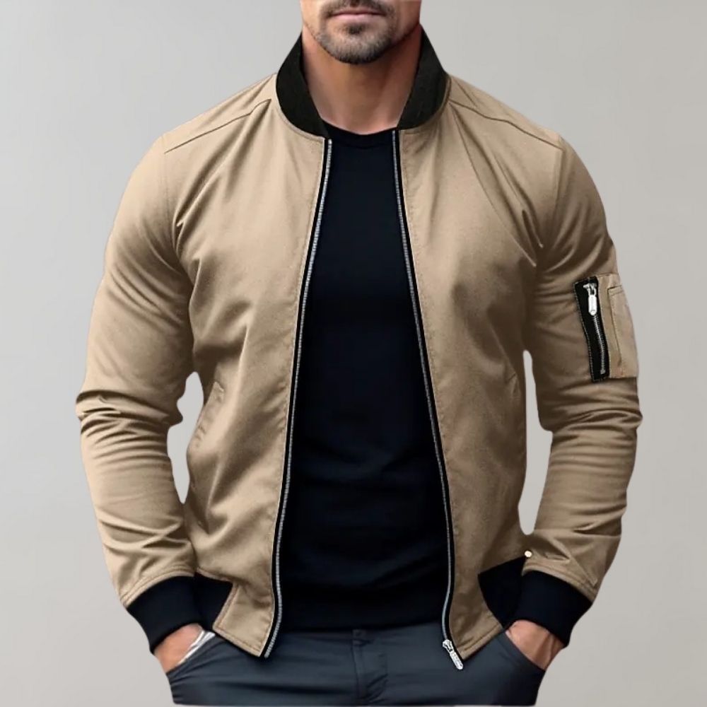 Men's Lightweight Stylish Bomber Jacket