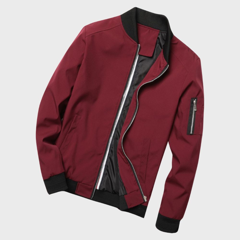 Men's Lightweight Stylish Bomber Jacket