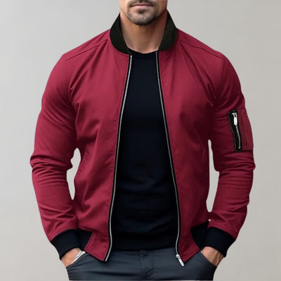 Men's Lightweight Stylish Bomber Jacket