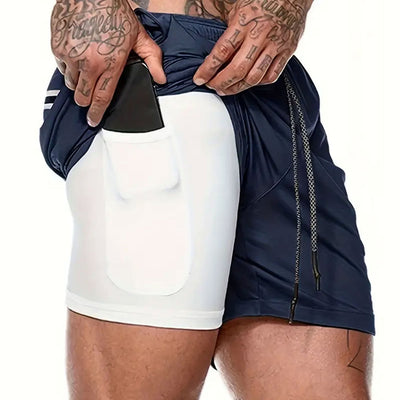 Quick-Dry Gym Men's Shorts