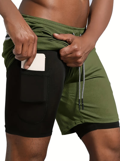 Quick-Dry Gym Men's Shorts