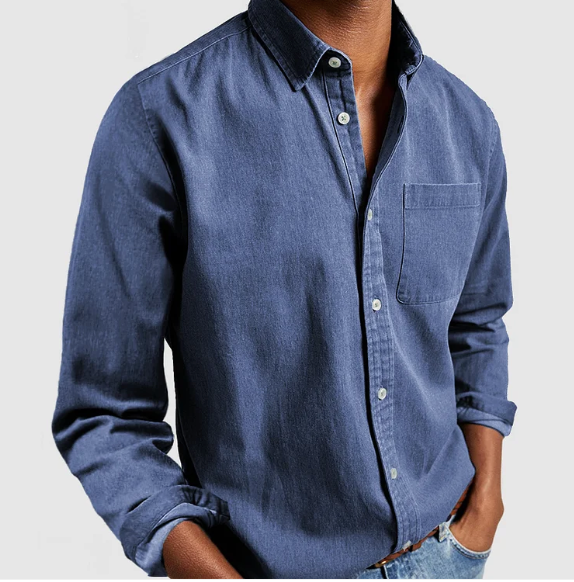 Men's Classic Soft Denim Shirt