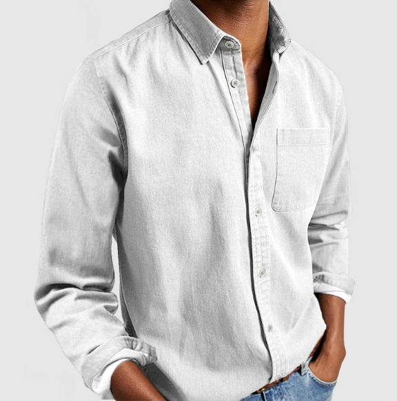Men's Classic Soft Denim Shirt