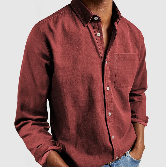 Men's Classic Soft Denim Shirt
