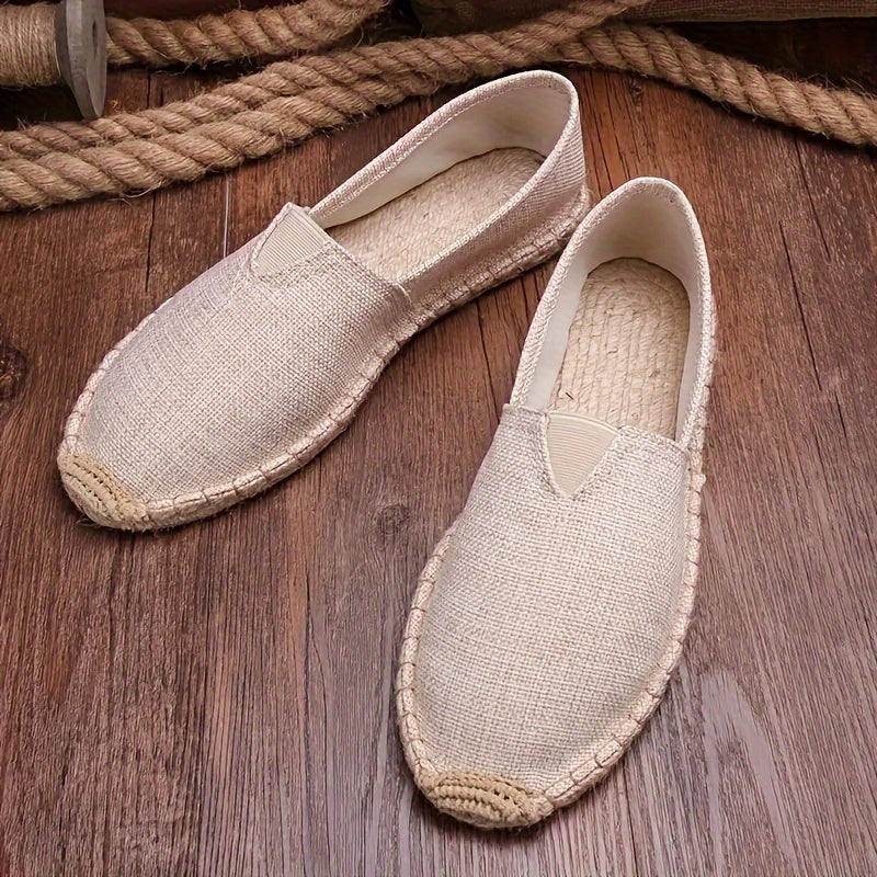 Canvas Espadrilles Men's Loafers