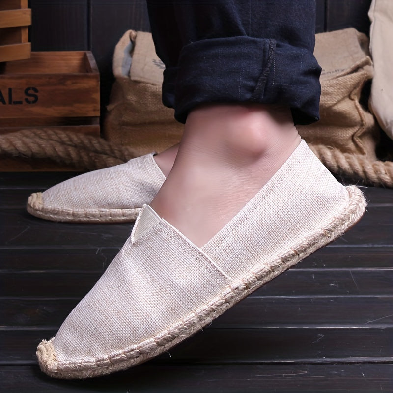 Canvas Espadrilles Men's Loafers