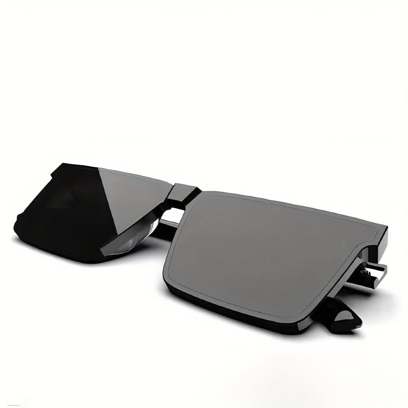 Retro Square Black Sunglass Unisex