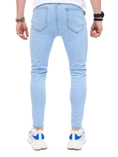 Ripped Slim Fit Men's Jeans