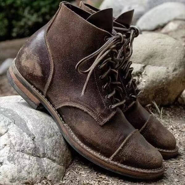 Men's Classic Leather Ankle Boots