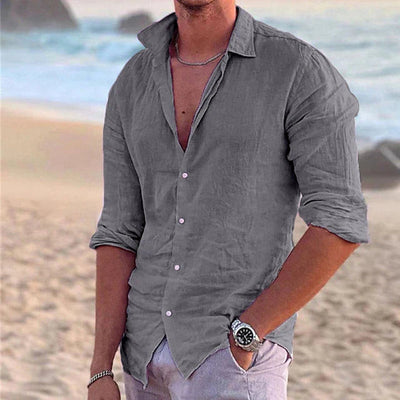 Men's Linen Shirt Relaxed Fit