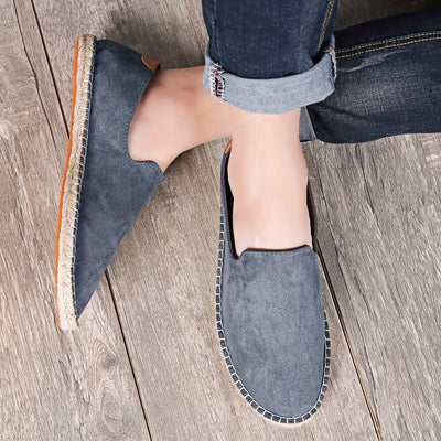 Casual Canvas Slip On Loafers