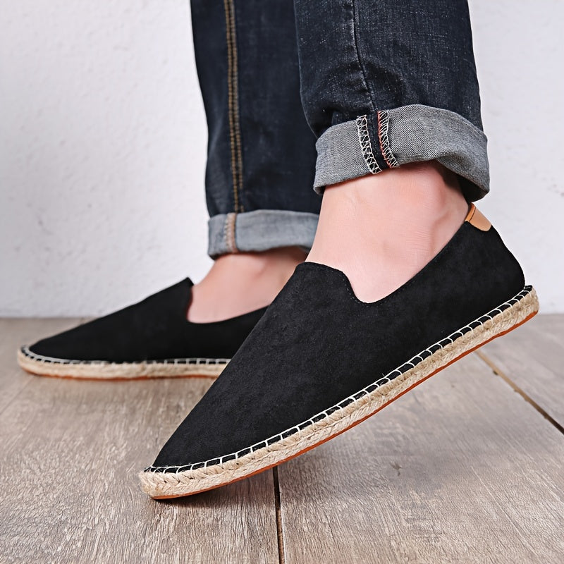 Casual Canvas Slip On Loafers