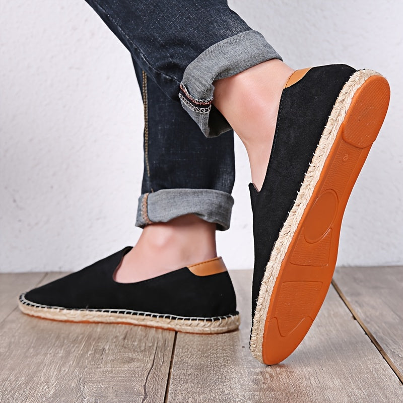 Casual Canvas Slip On Loafers