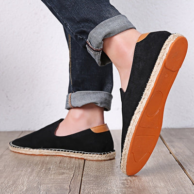 Casual Canvas Slip On Loafers
