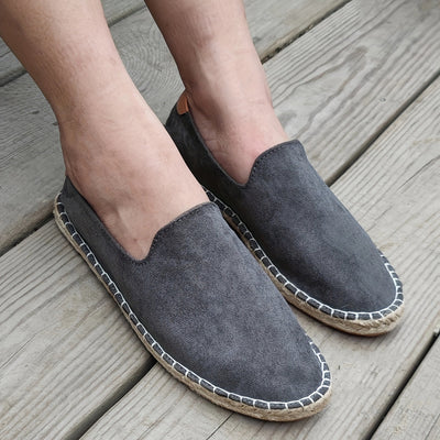 Casual Canvas Slip On Loafers