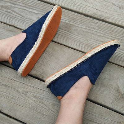 Casual Canvas Slip On Loafers