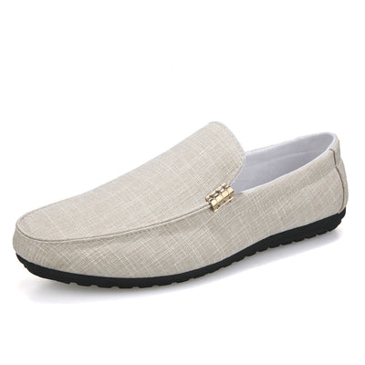 Canvas Slip-On Men's Loafers