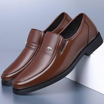 Lightweight Breathable Leather Loafers