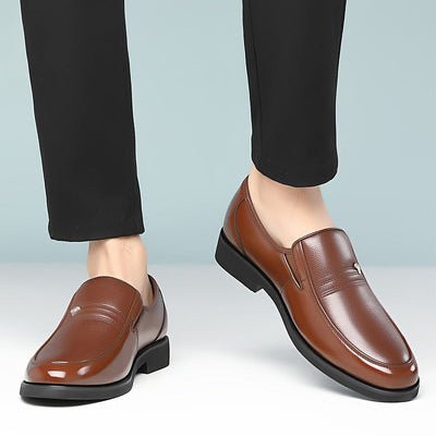 Lightweight Breathable Leather Loafers