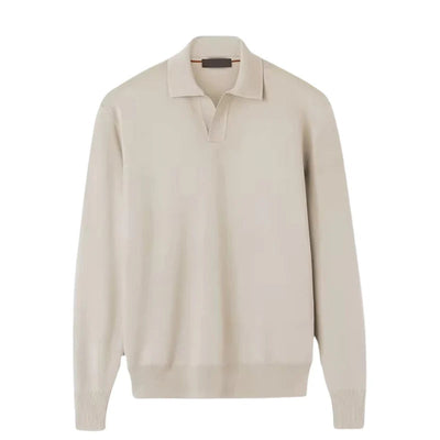 Men's Old Money Long Sleeve Polo