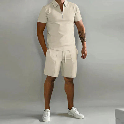 Luxury Polo and Shorts Set