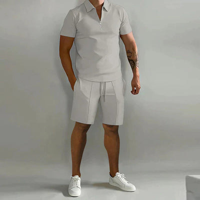 Luxury Polo and Shorts Set