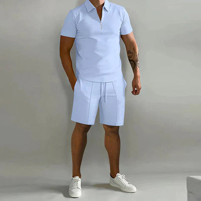 Luxury Polo and Shorts Set