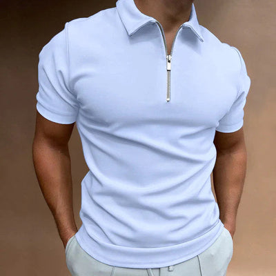 Premium Men's Casuel Zip  Polo