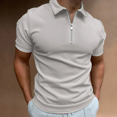 Premium Men's Casuel Zip  Polo
