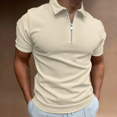 Premium Men's Casuel Zip  Polo