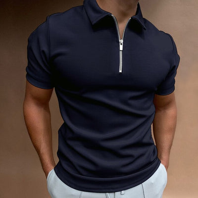 Premium Men's Casuel Zip  Polo