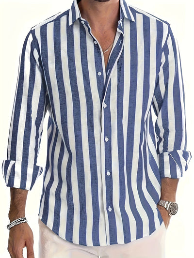 Striped Summer Men's Shirt