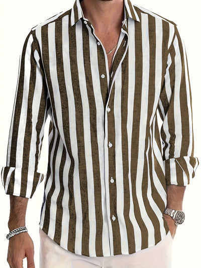 Striped Summer Men's Shirt