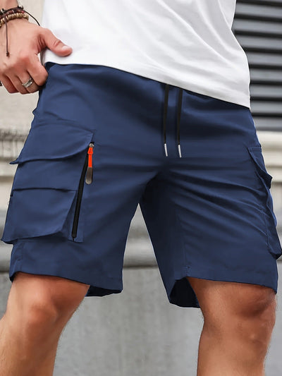 Loose Fit Cargo Shorts Men