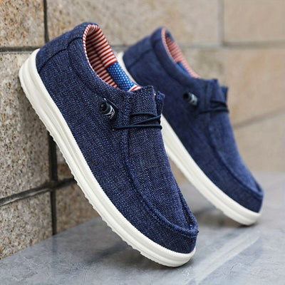 Canvas Slip-On Men's Loafers