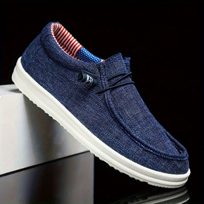 Canvas Slip-On Men's Loafers