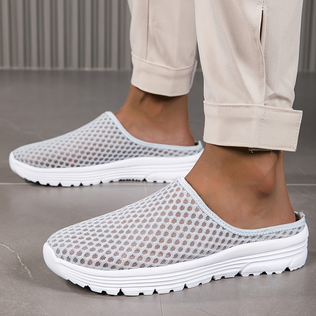 Lightweight Slip On Mesh Slippers