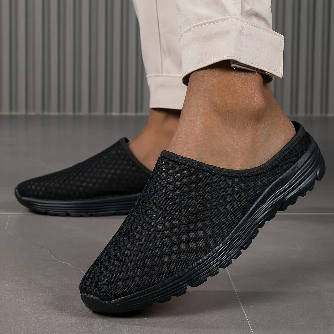Lightweight Slip On Mesh Slippers