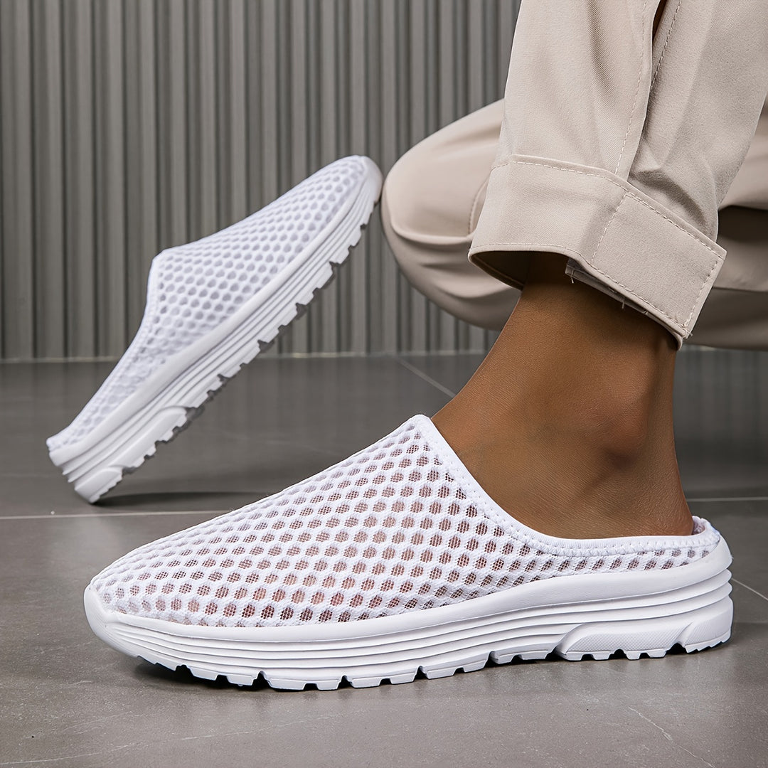 Lightweight Slip On Mesh Slippers