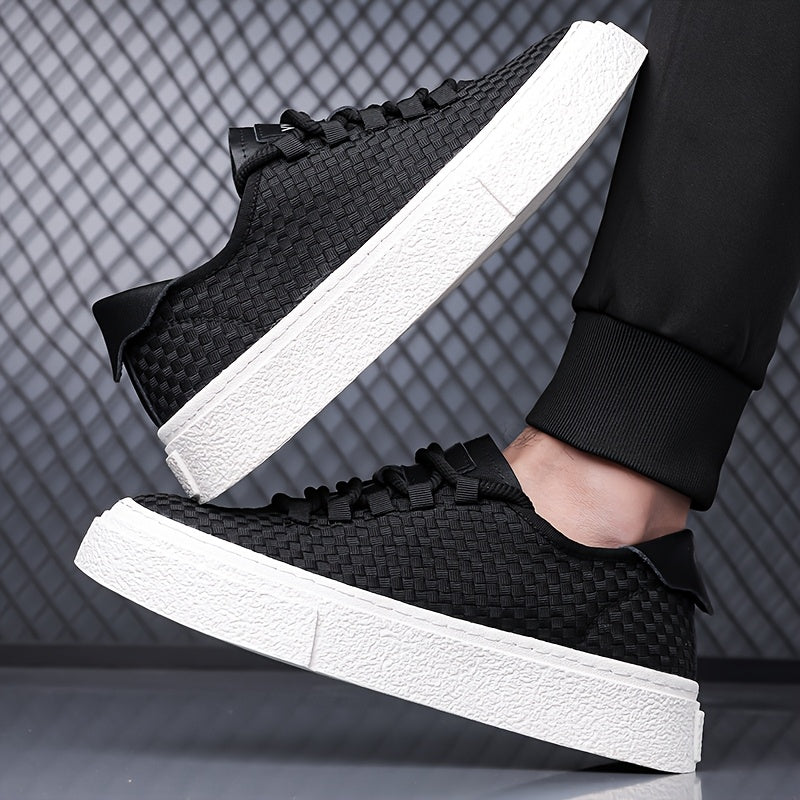 Lace-Up Sneakers Men’s Shoes
