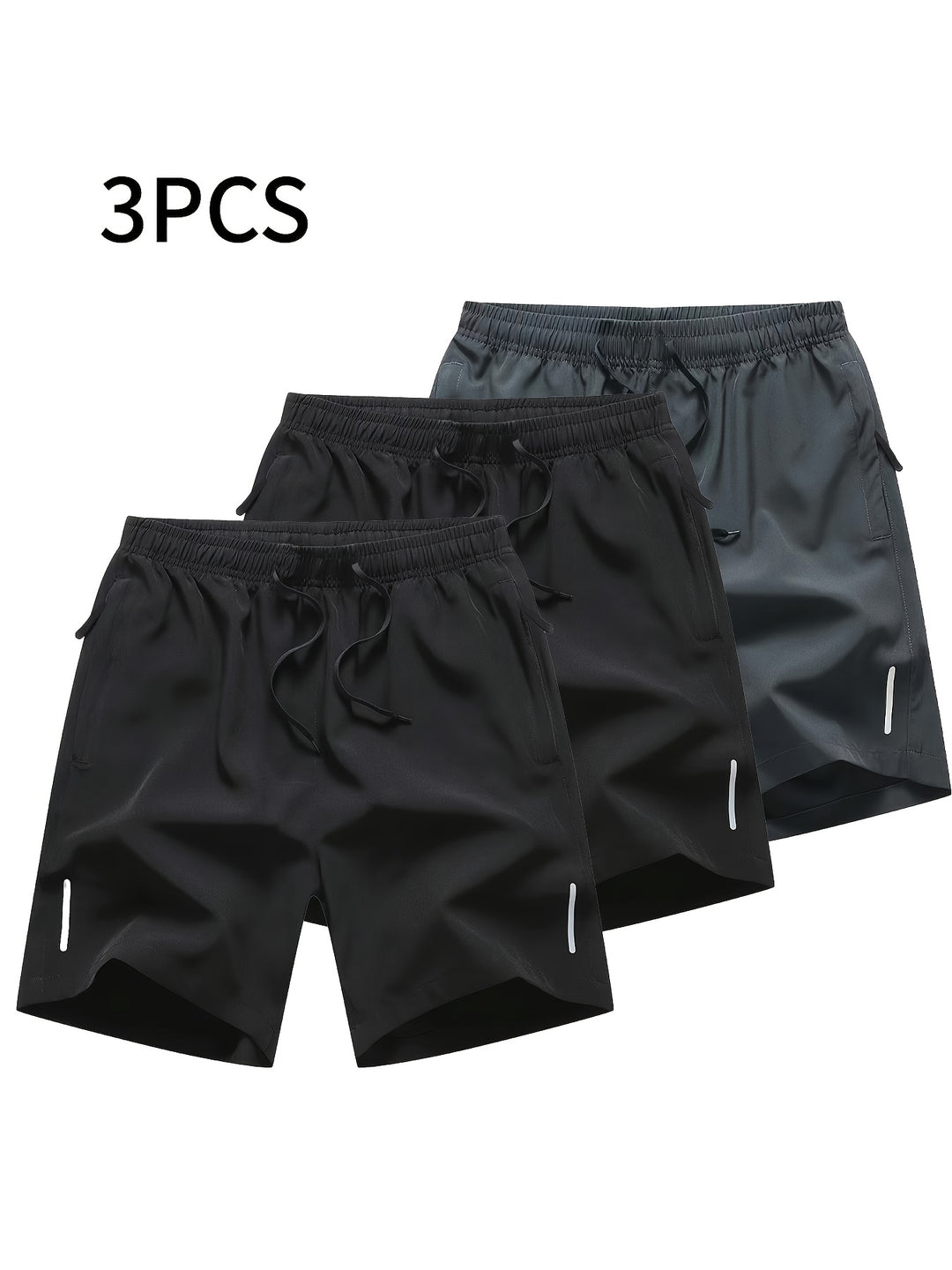 Quick-Dry Sports Men's Shorts Set