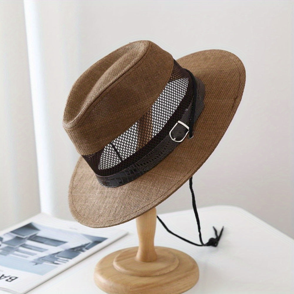 Straw Beach Men's Hat