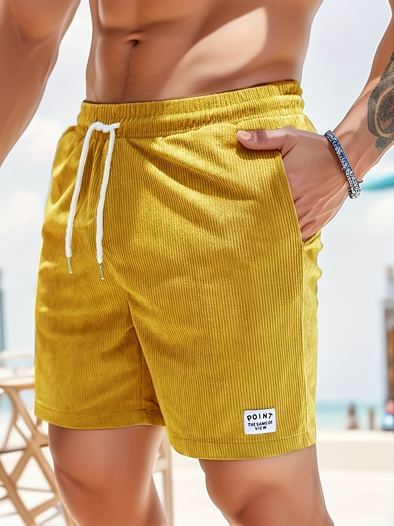 Men’s Striped Summer Shorts